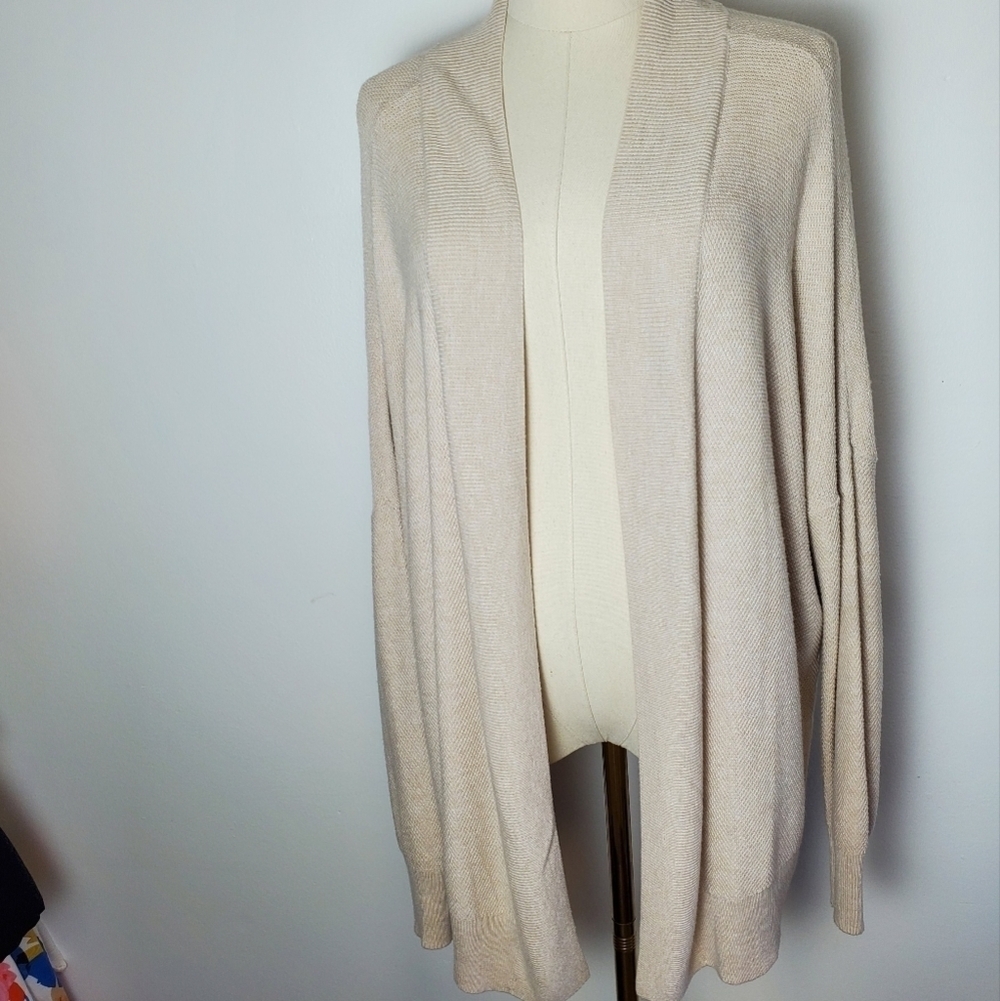 Aritzia Babaton Cashmere Blend Open Cardigan - Picture 3 of 8